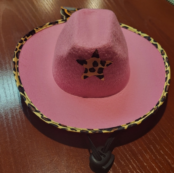 New Pink Cowboy Hat - Picture 3 of 6